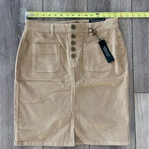 NWT Corduroy Skirt L